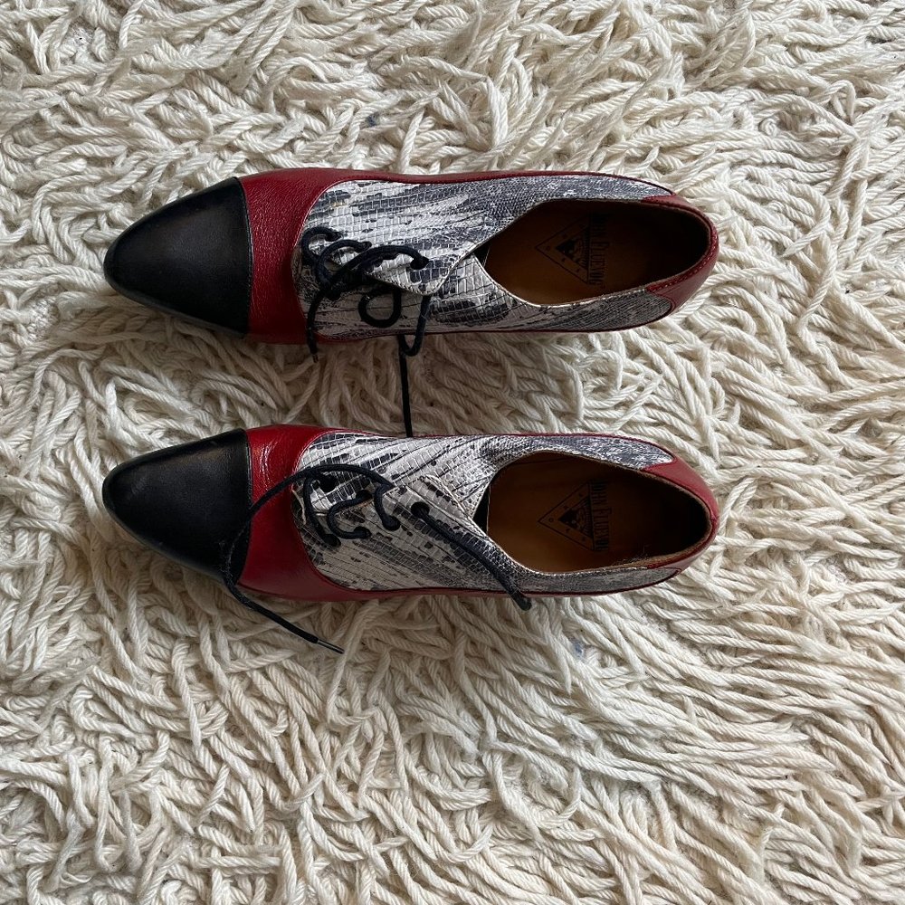 Black, White and Red: John Fluevog Heels